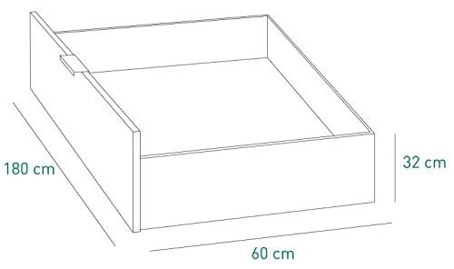 Composad Mundi LT0360-LT0361-LT0778 Cassettone Bianco