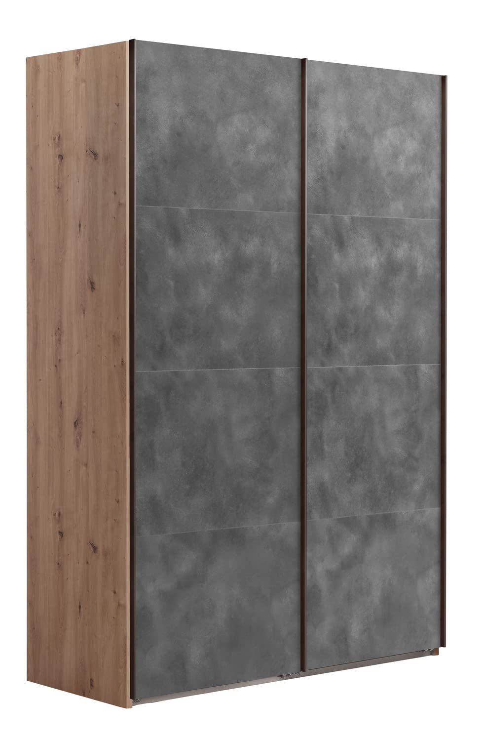 Composad Systema 150x223x67 armadio 2 ante scorrevoli rovere grigio