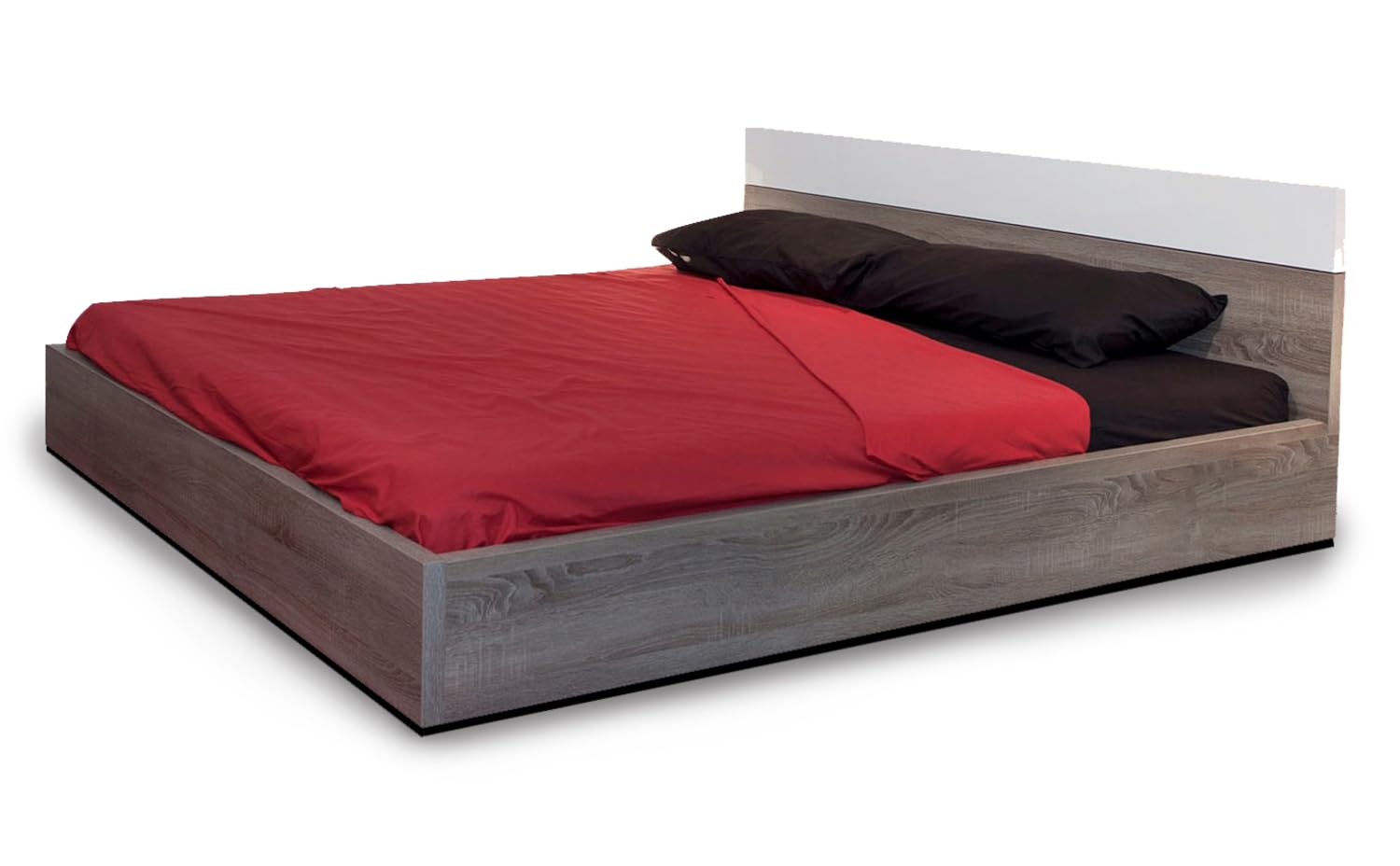 Composad Momenti Letto King Size Rovere Sonoma e Bianco