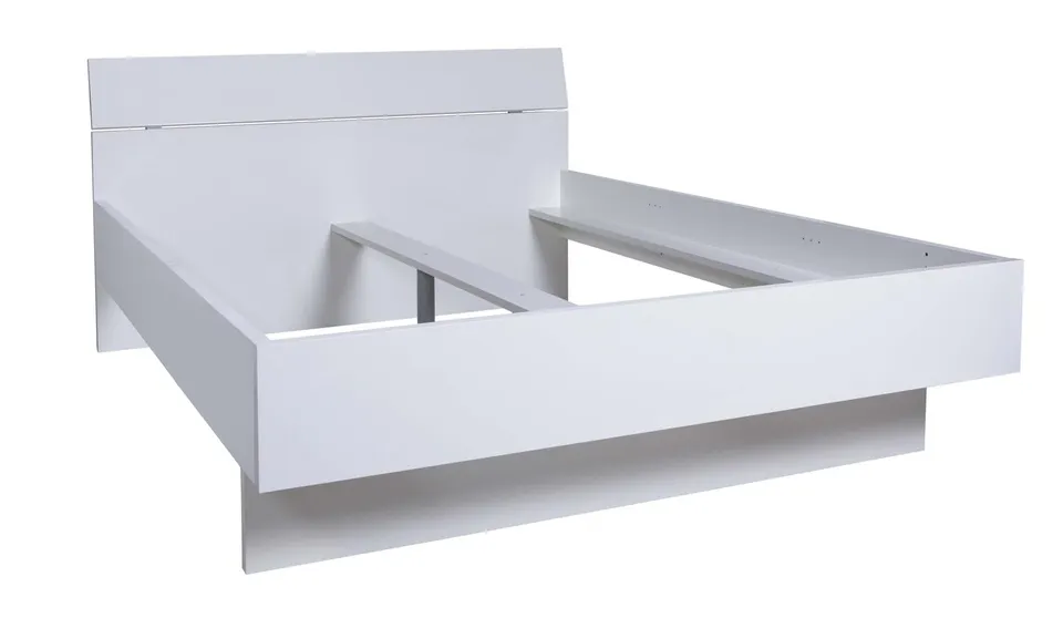 Composad Letto Matrimoniale 150x200 Bianco Laccato 162 cm