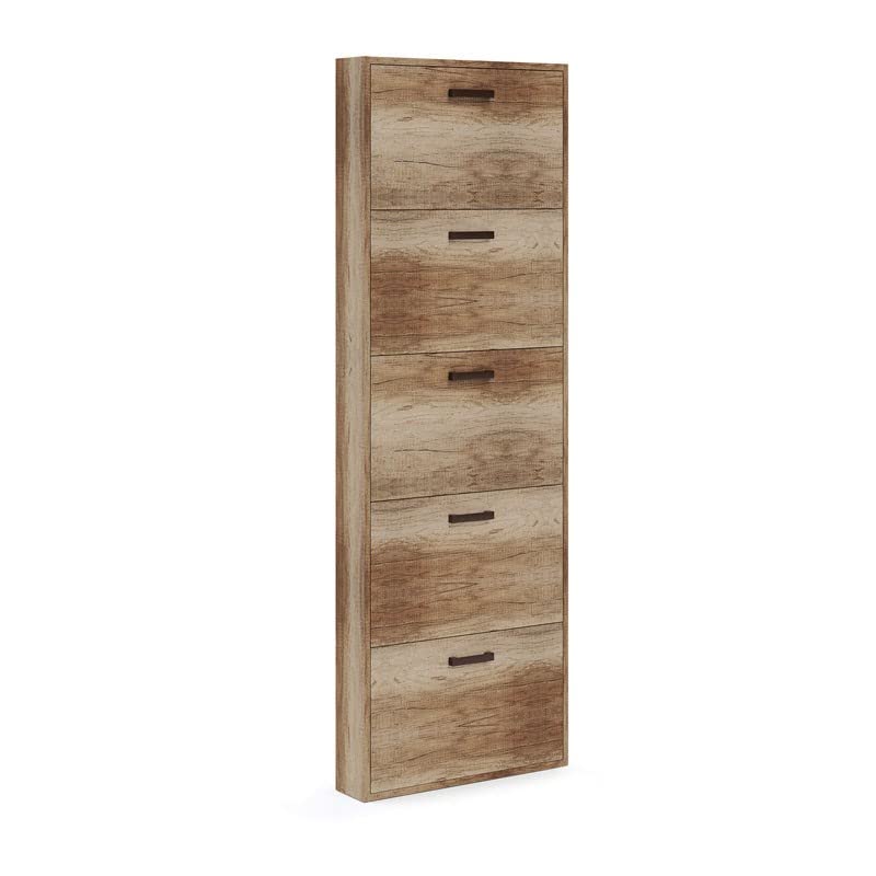 Iperbriko Scarpiera slim 5 ribalte noce 180x65x15