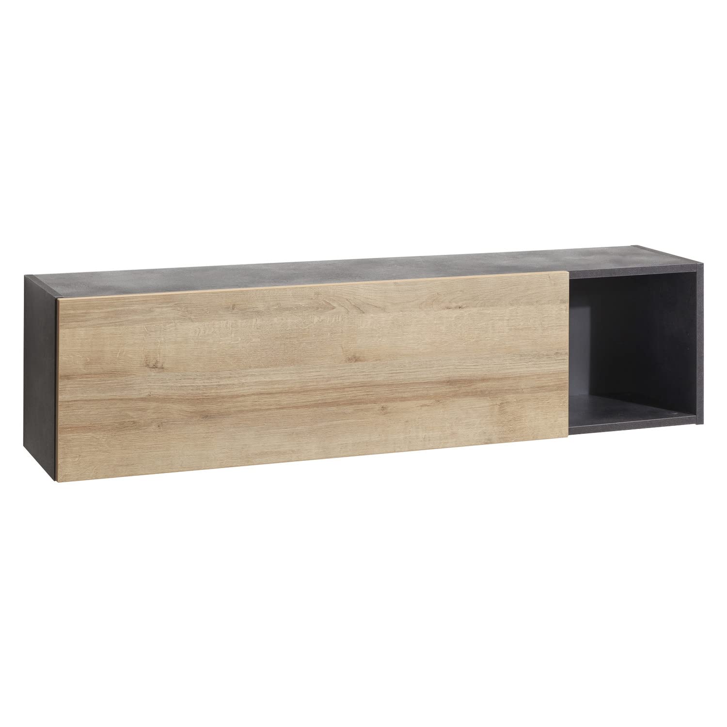 Composad Vittoria soggiorno completo rovere grigio 1 pensile