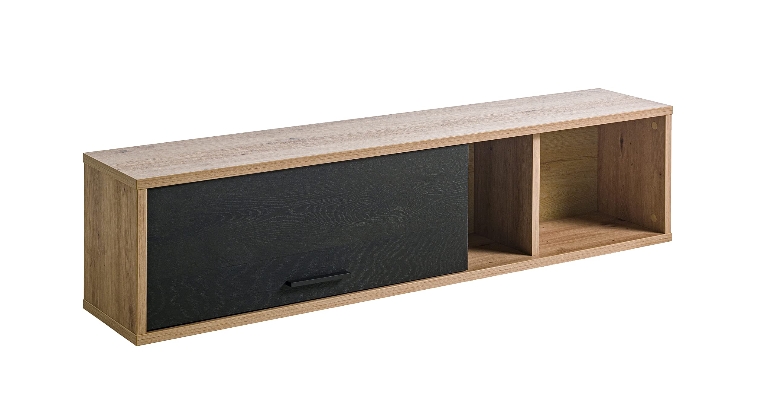 Composad Vitruvia soggiorno completo 6 mobili rovere nero