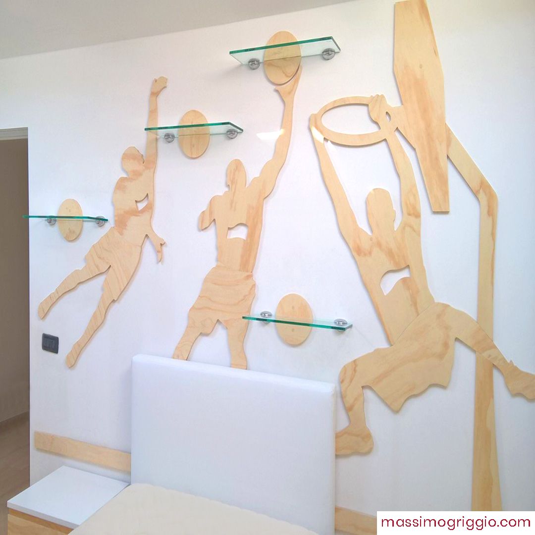 Massimo Griggio Sport silhouette luminosa decorativa
