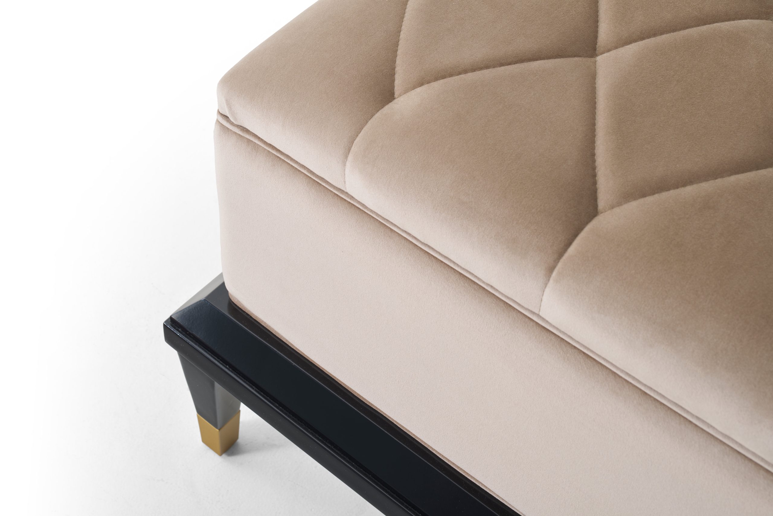 LCI Decora MN13C panca pouf in tessuto