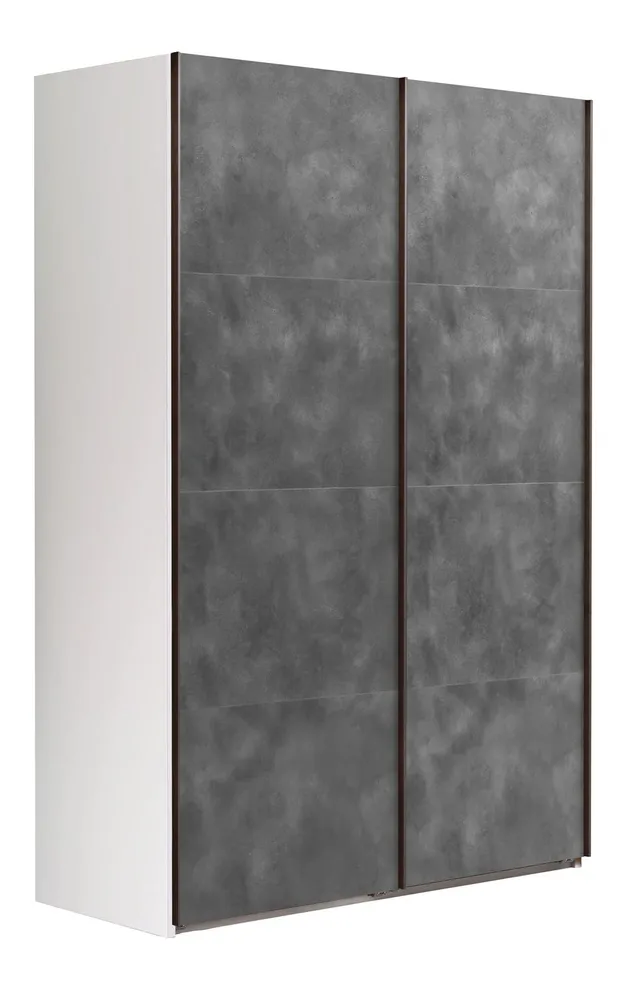 Composad Systema armadio 2 ante scorrevoli 150 bianco grigio tadao
