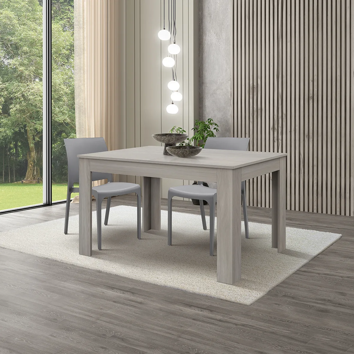 Epocantica Blandine Olmo Tavolo Allungabile 120-170 cm 8 Posti