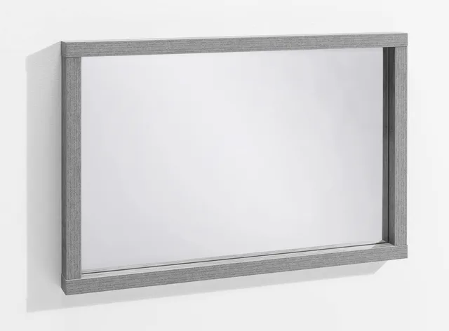 Composad LaFabrica Specchio con Cornice 90x60 Grigio Cemento