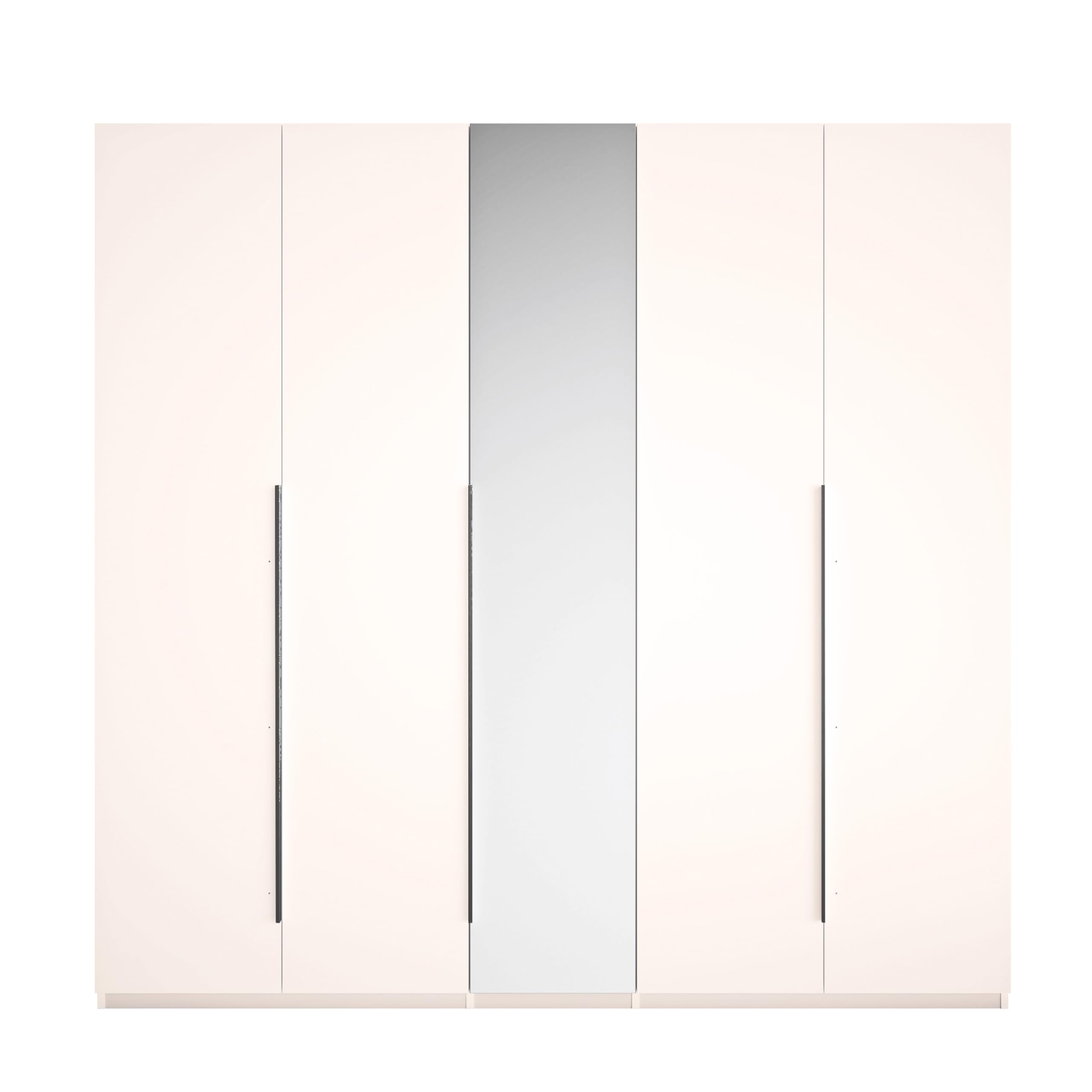 Composad Favorita armadio 5 ante con specchio grigio