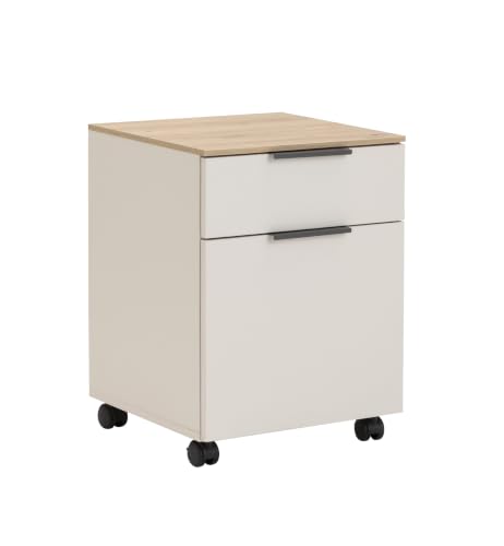 Composad Pronto Ufficio Completo Scrivania Rovere Mielato 8 Pezzi