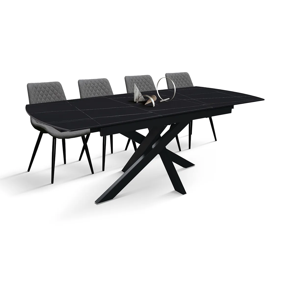 Epocantica tavolo allungabile ceramica 150-200 effetto marmo