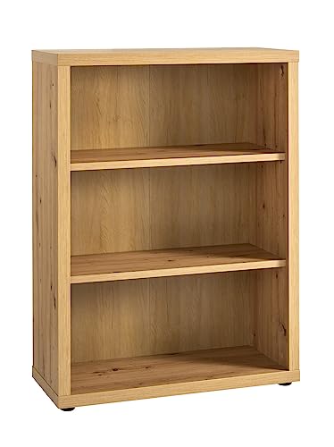 Composad Rilega libreria 3 vani rovere mielato 82 cm
