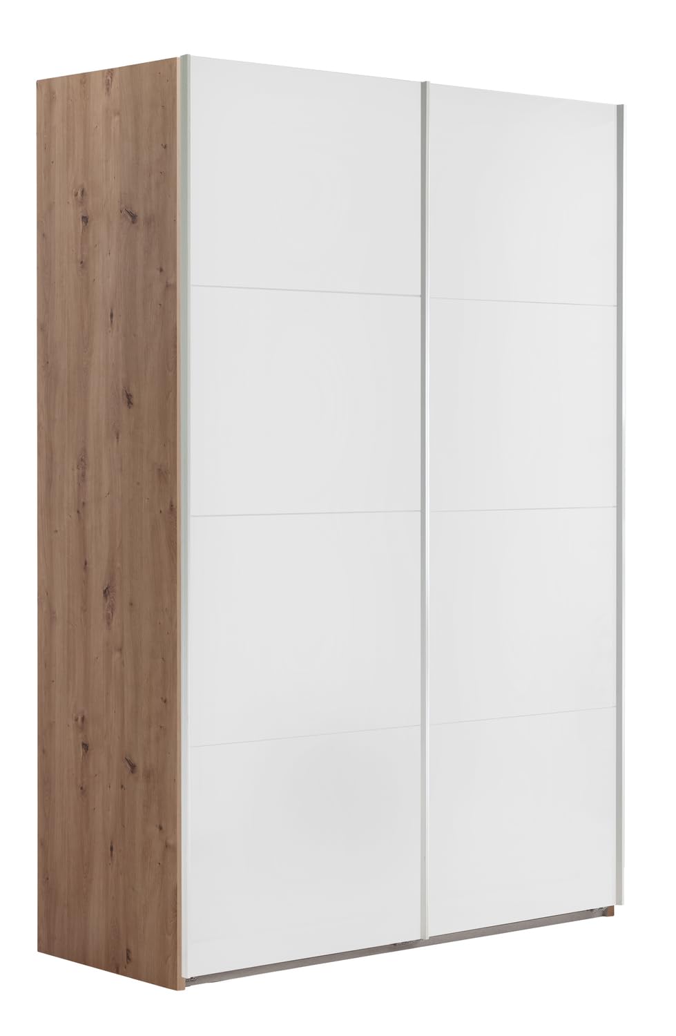Composad Systema 150x223x67 armadio 2 ante scorrevoli rovere bianco