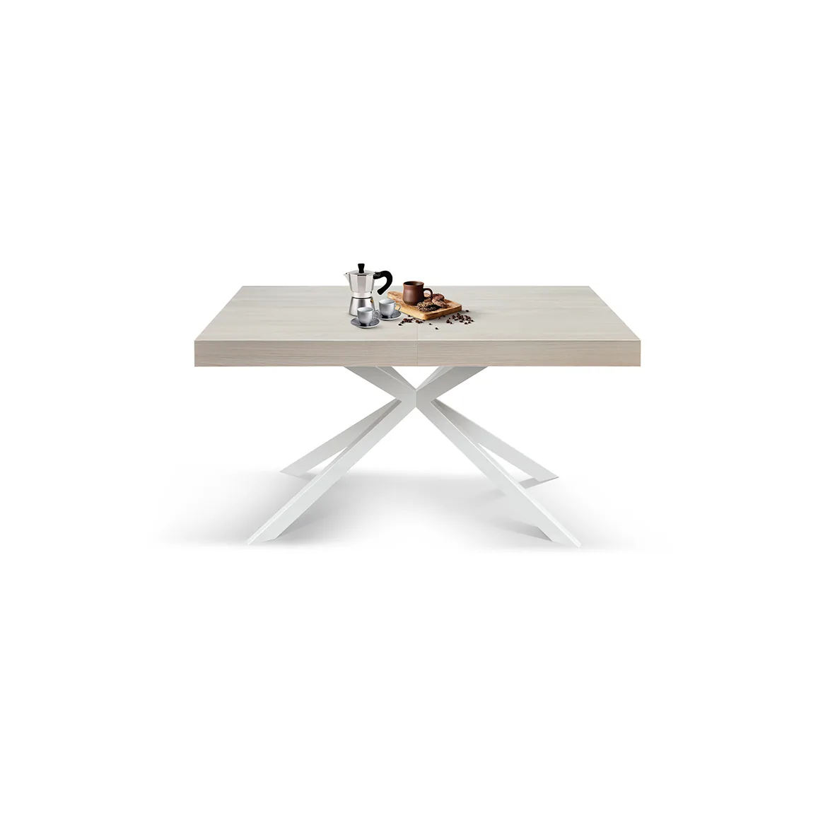 Epocantica Tavolo Allungabile Olmo Perla Incrocio 160-240 cm