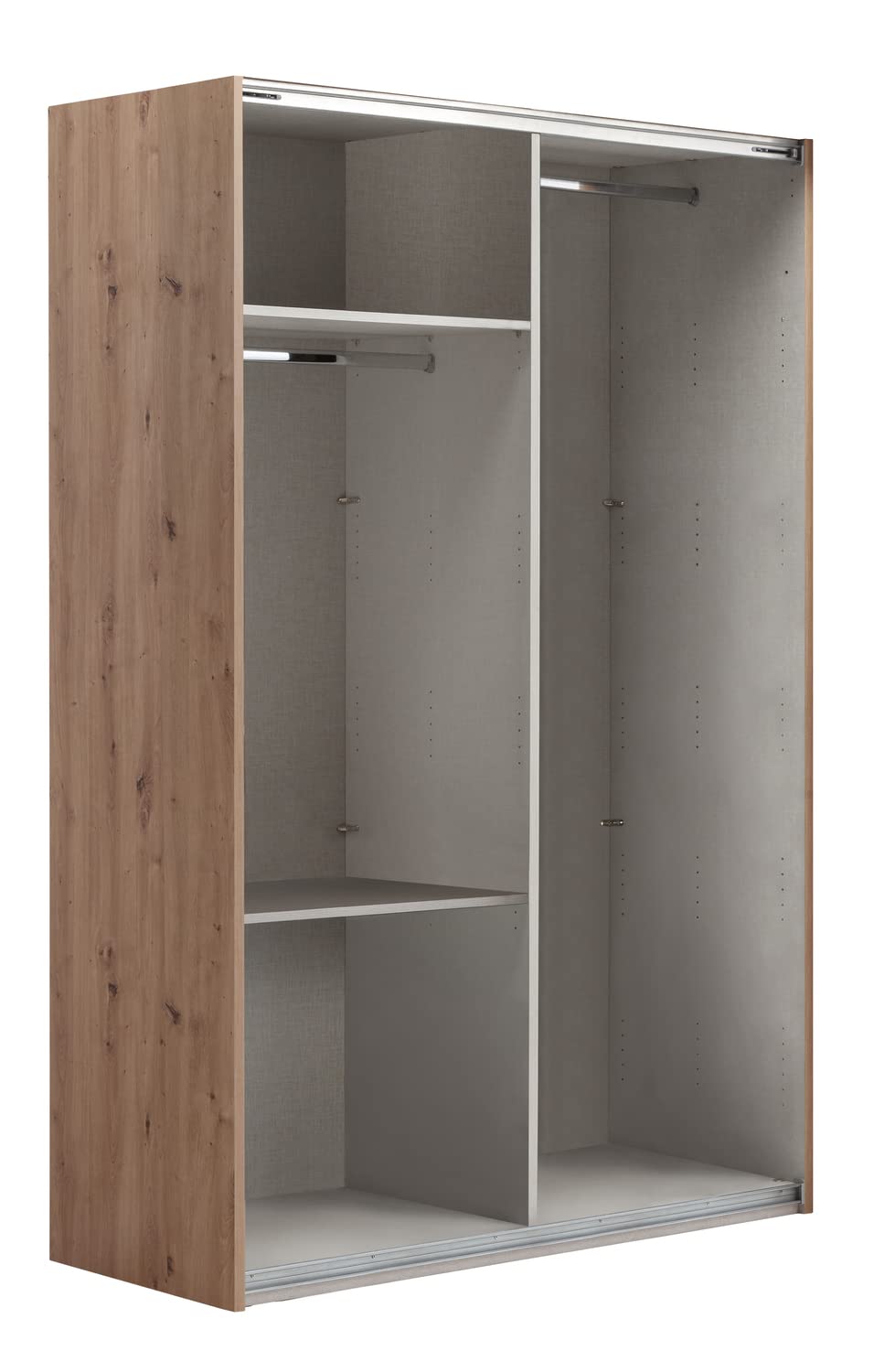 Composad Systema Armadio 2 Ante Specchio 150 Rovere Miele