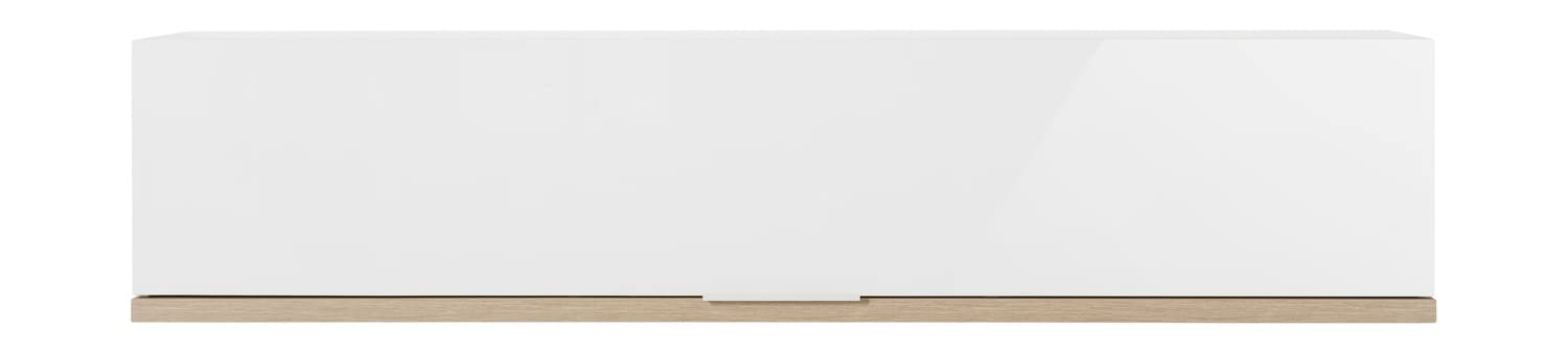 Composad Mundi 1 ribalta pensile rovere bianco 160 cm