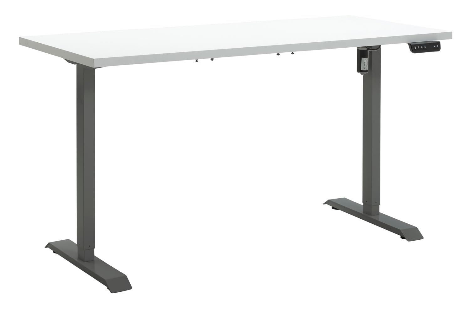 Composad Energia scrivania 150x69 bianco grigio elettrica