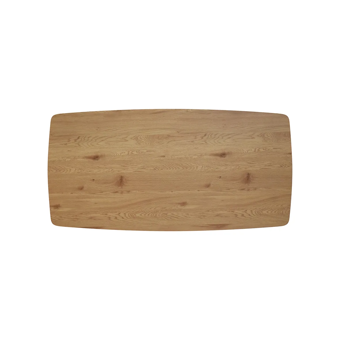 EPOCANTICA Tavolo Fisso Rovere Rustico 180x90 Gambe Metallo Nero