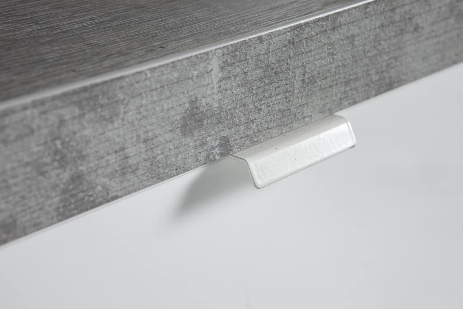 Composad Pratico Cassettiera 3 Cassetti Cemento Bianco