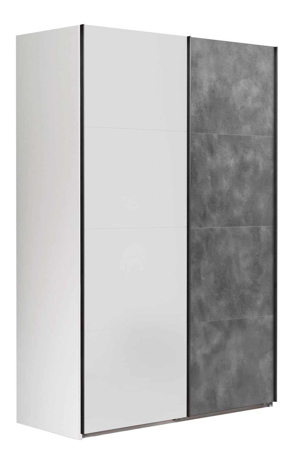 Composad Systema armadio 2 ante scorrevoli 150cm grigio bianco