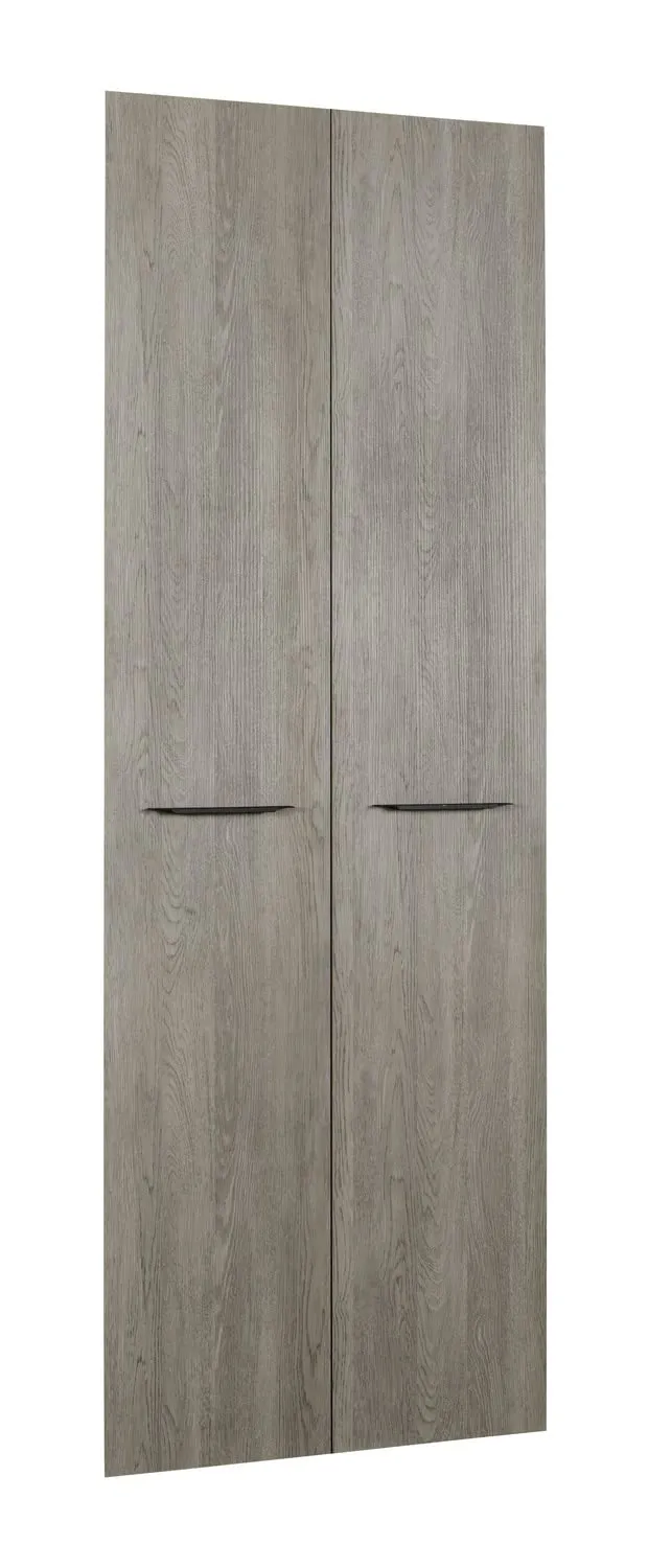 Composad Disegno coppia ante 209,6 cm rovere gessato alte