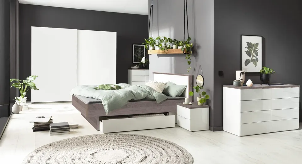 Composad Mundi camera da letto completa 6 mobili bianco