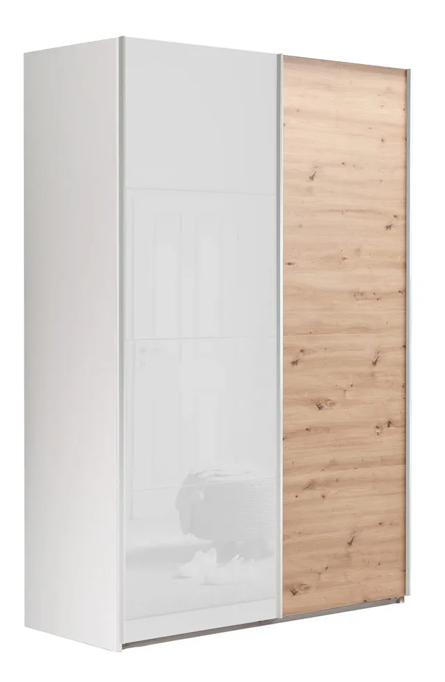 Composad Systema armadio 2 ante scorrevoli 150 cm rovere miele bianco