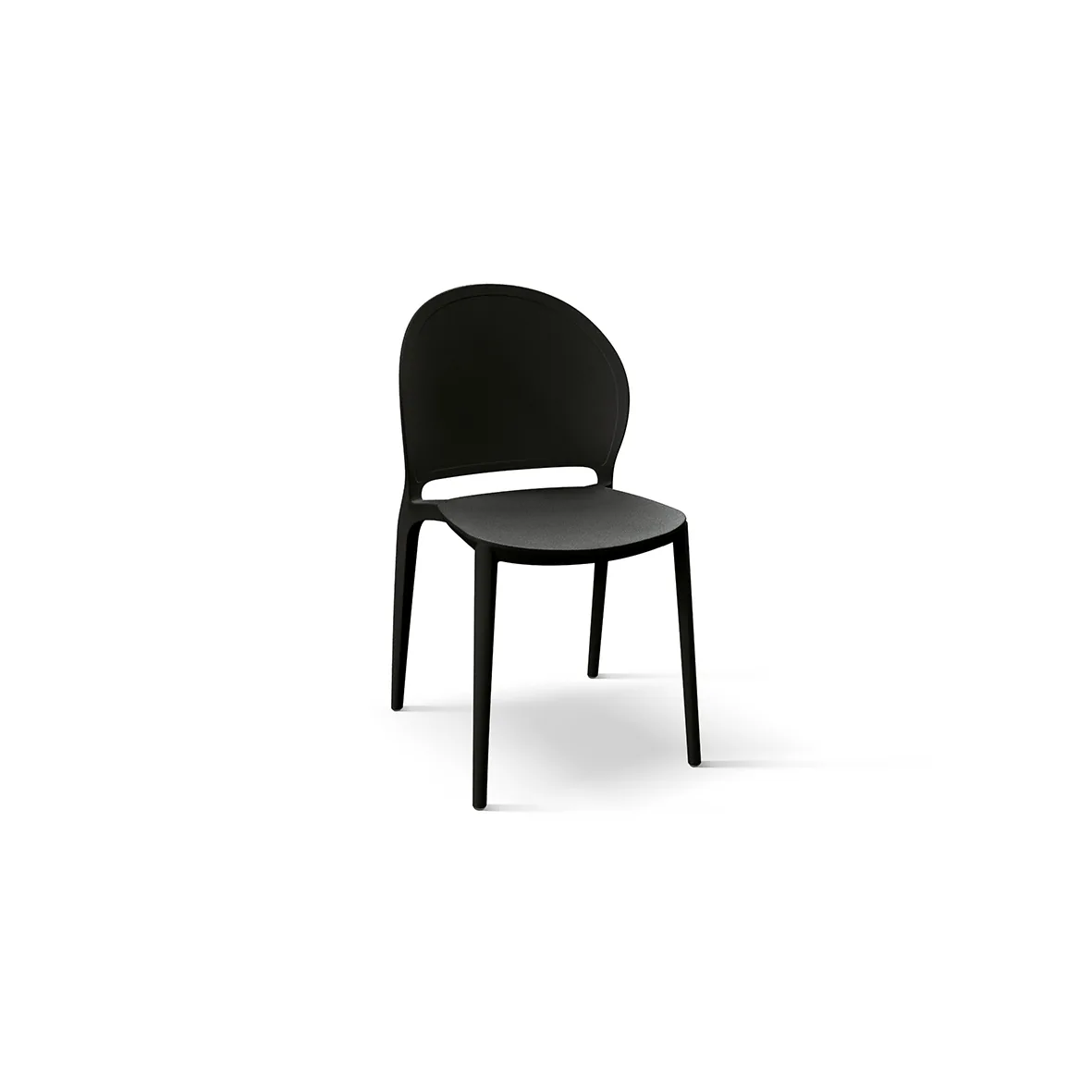 Epocantica Sedie Impilabili Sinuose Set 4 Pezzi Salvaspazio