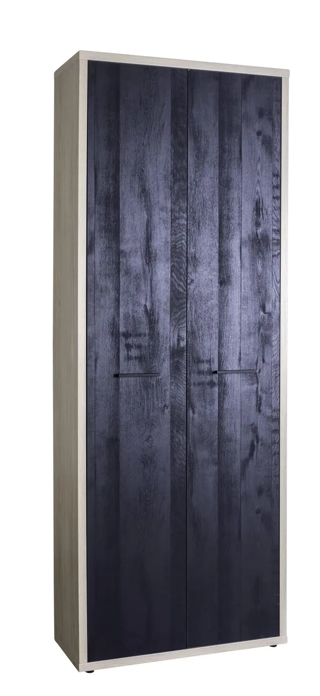 Composad Davinci 2 ante armadio alto rovere nero 81,6 cm