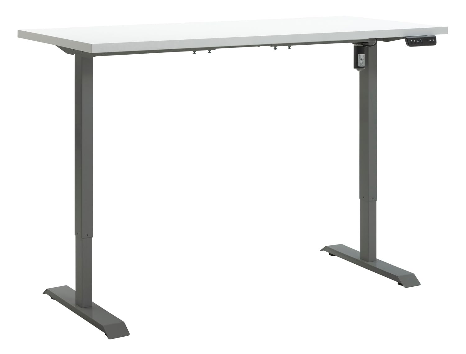Composad Energia scrivania 150x69 bianco grigio elettrica