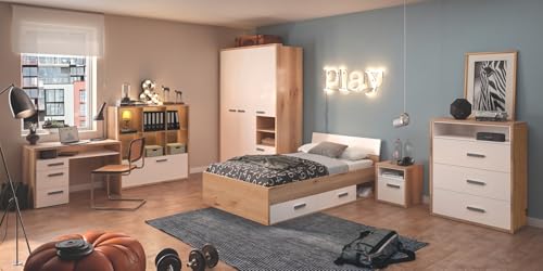 Composad MiPiace cameretta completa 7 mobili rovere mielato