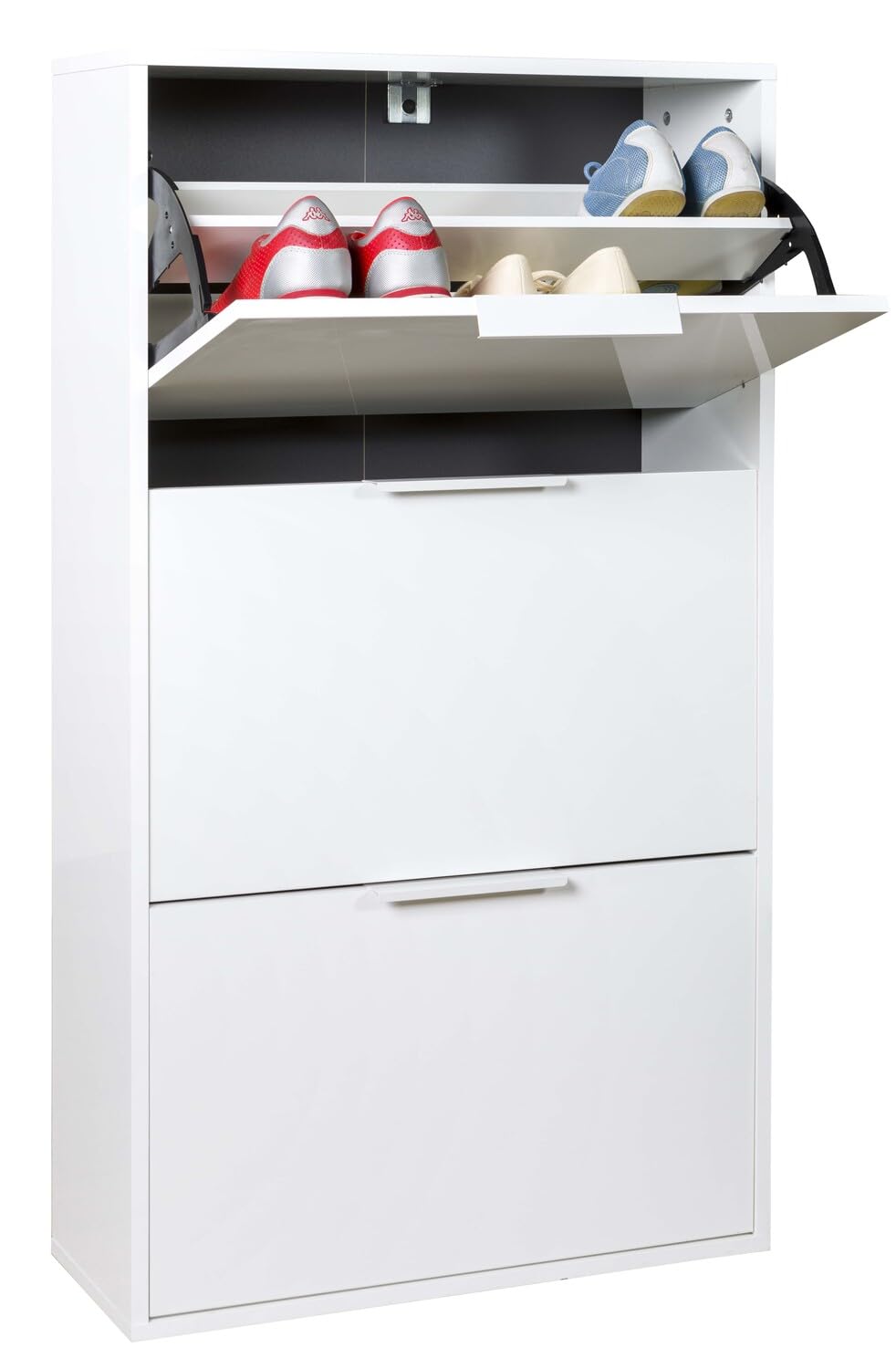 Composad Espresso scarpiera 3 ribalte bianca 18 paia