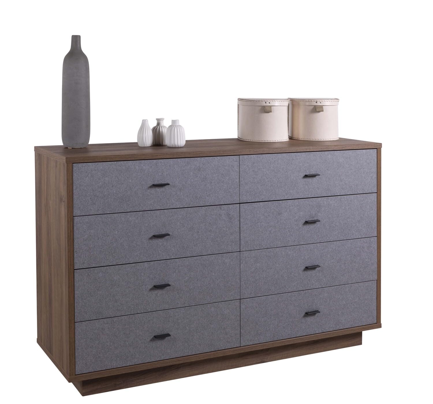 Composad Audace Camera da Letto Completa 6 Mobili Noce Brera