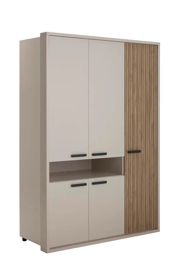 Composad Bravo armadio 5 ante 147,7 cm grigio cashmere cameretta