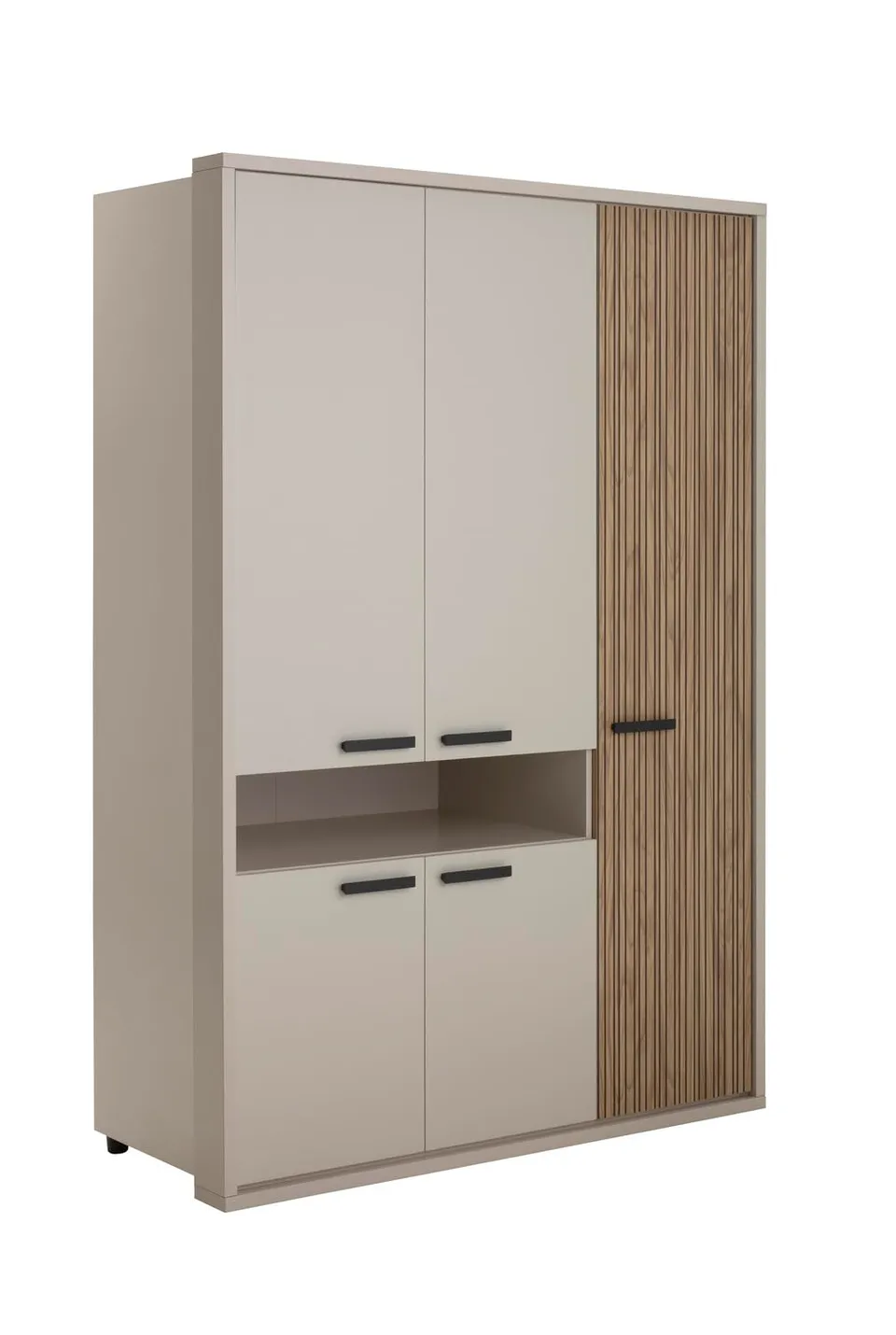 Composad Bravo armadio 5 ante 147,7 cm grigio cashmere cameretta