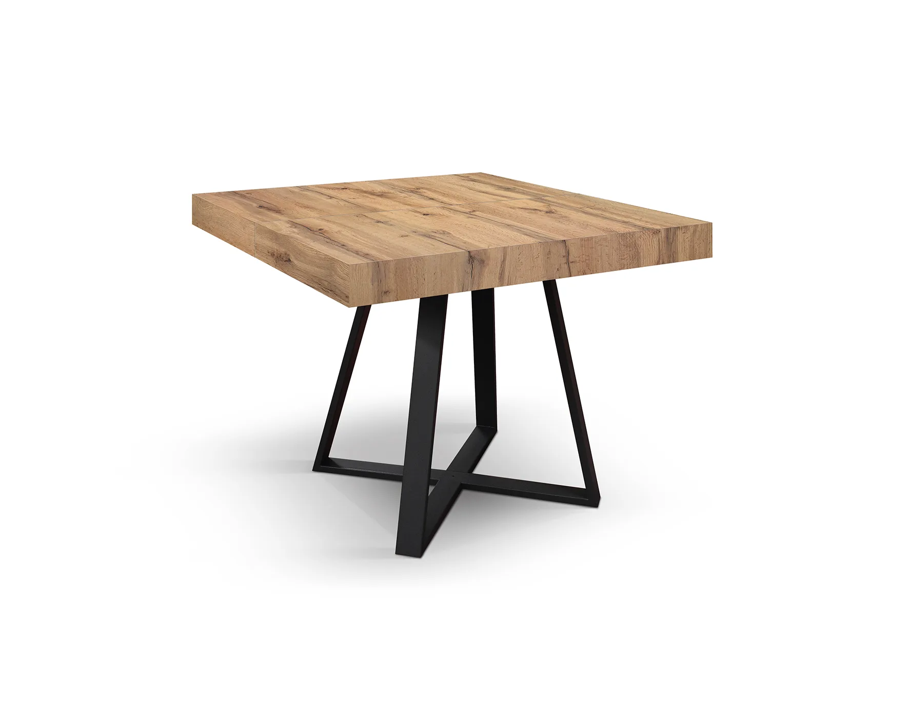 Epocantica Bruno tavolo allungabile 95-145 rovere rustico
