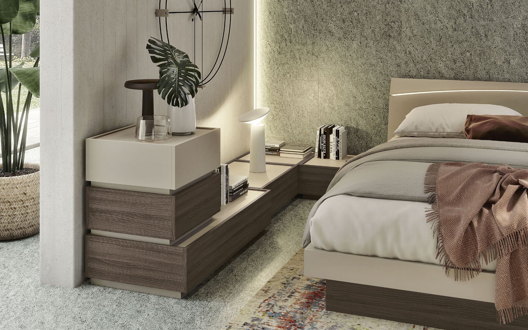 S75 I Prodigi camera da letto coordinata moderna