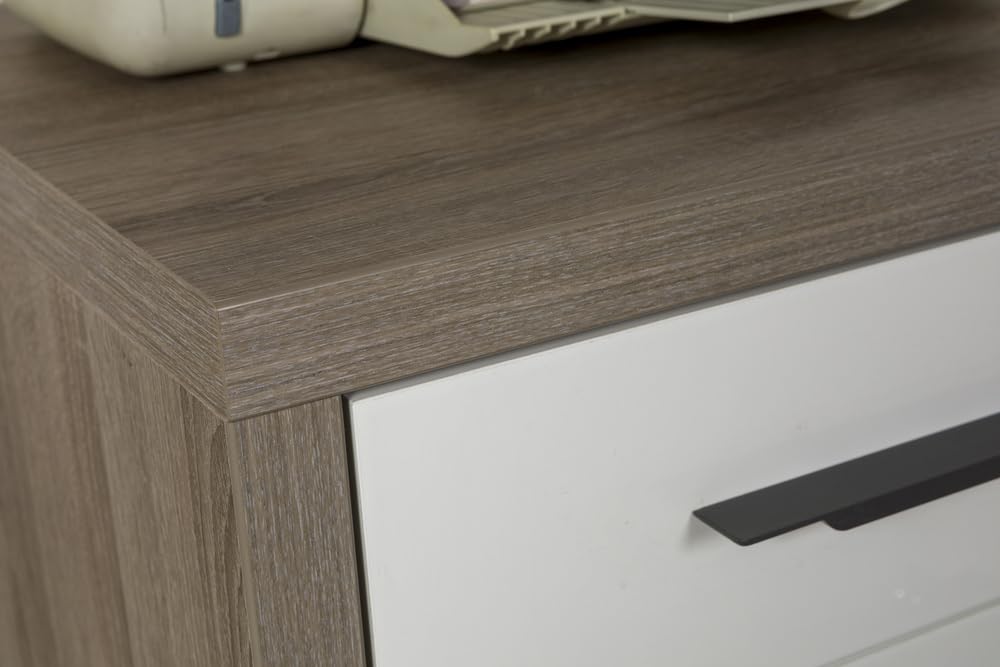 Composad cassettiera 3 cassetti rovere sonoma con ruote