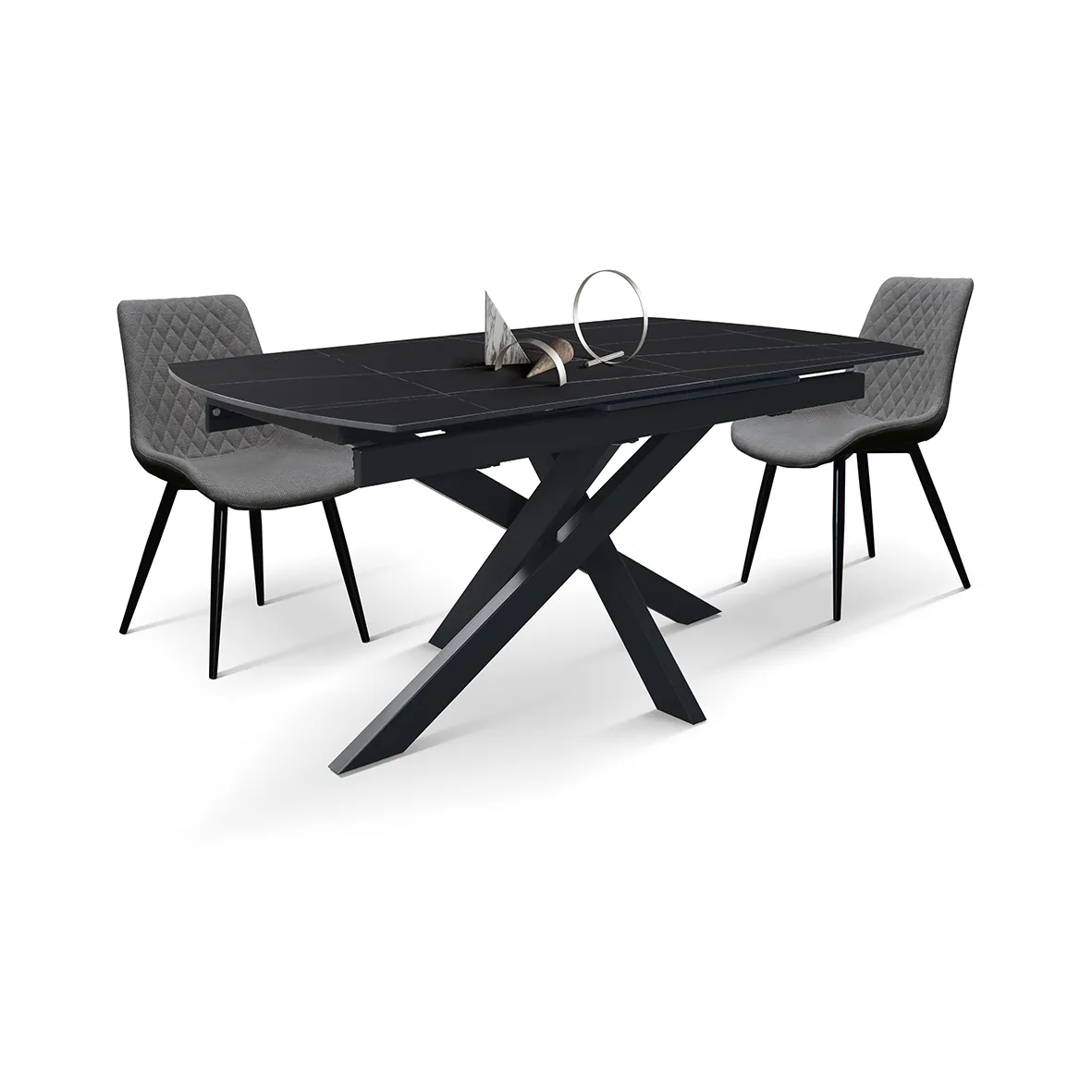 Epocantica tavolo allungabile ceramica 150-200 effetto marmo