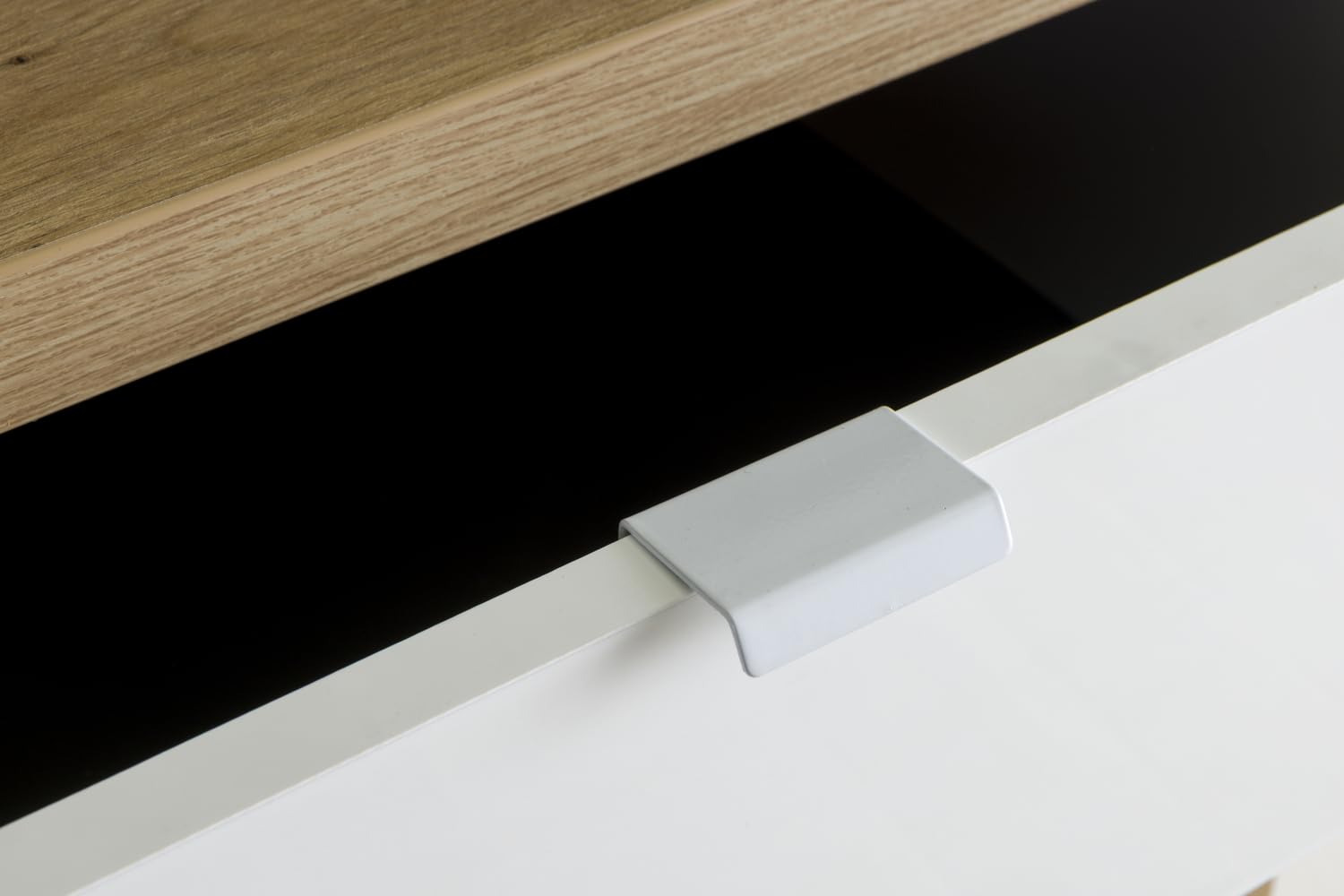 Composad Abile cassettiera ruote bianco rovere 52 cm