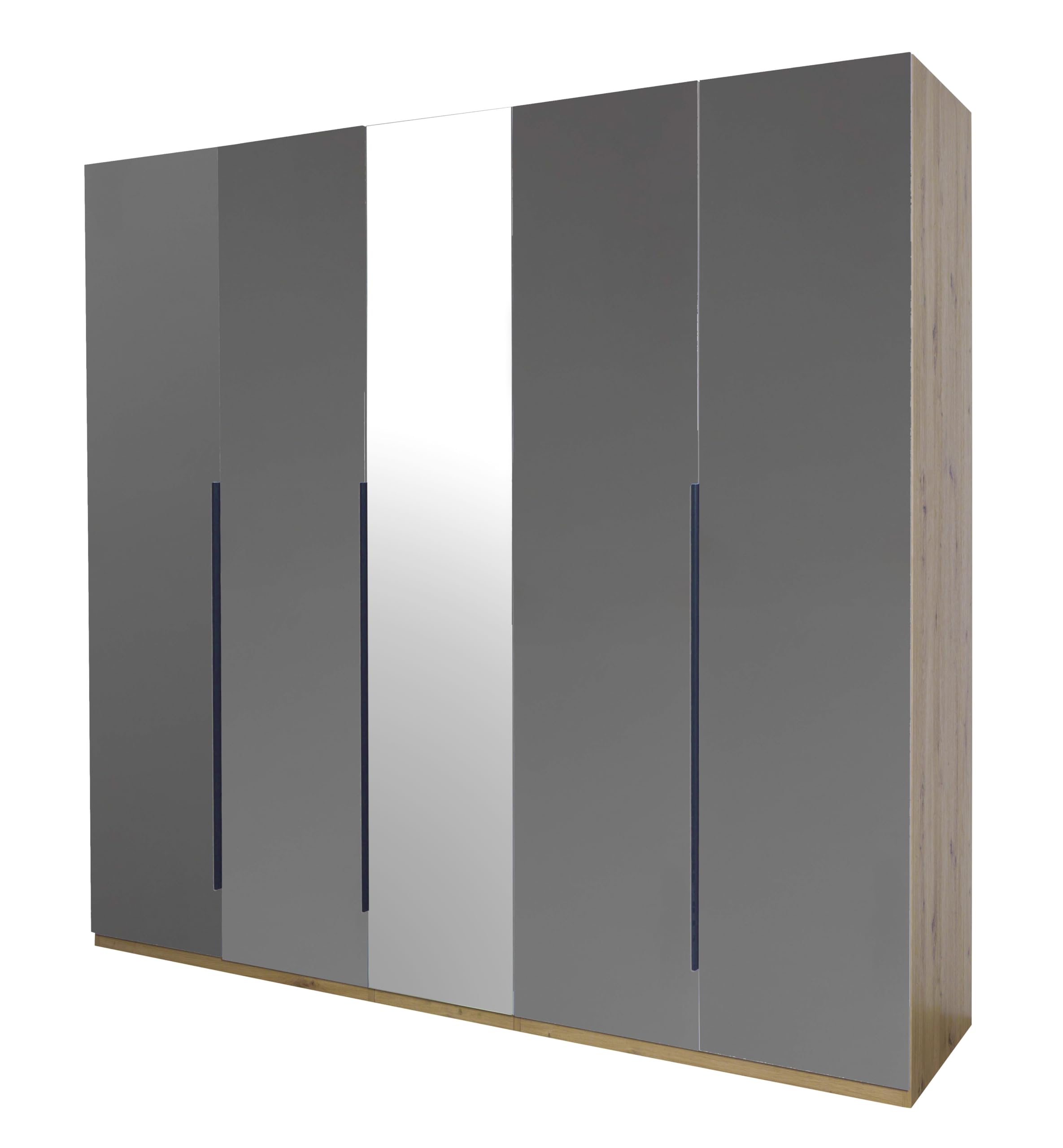 Composad Sposami armadio 5 ante con specchio rovere