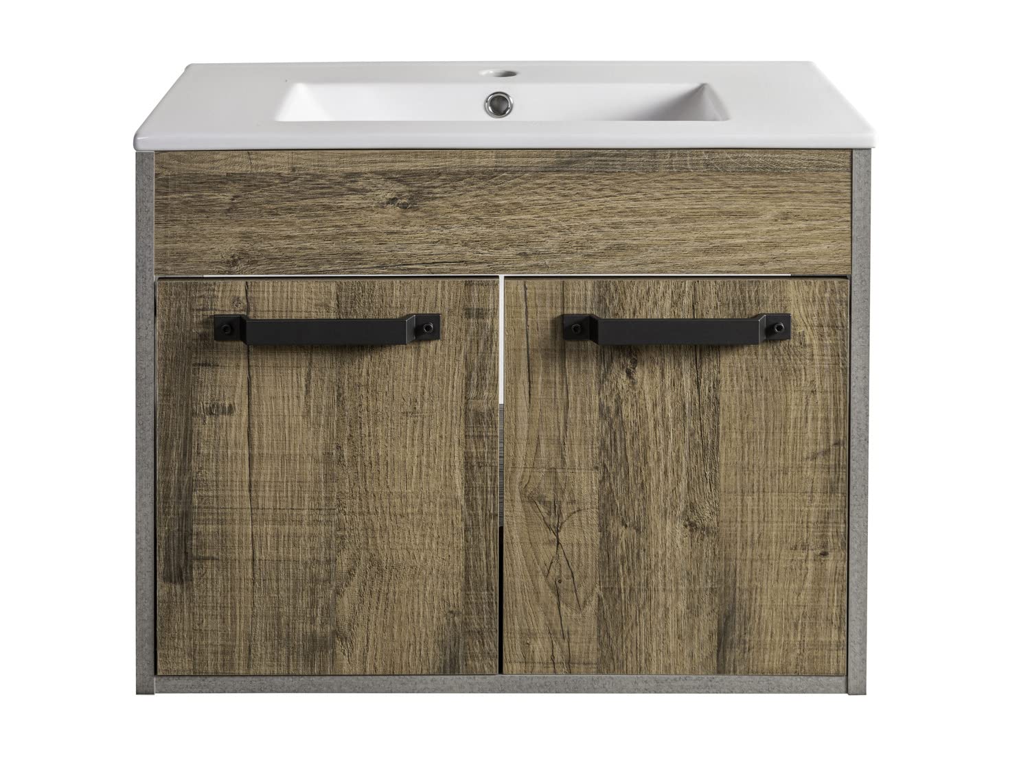 Composad LaFabrica Mobile Sottolavabo 70 Rovere Cemento
