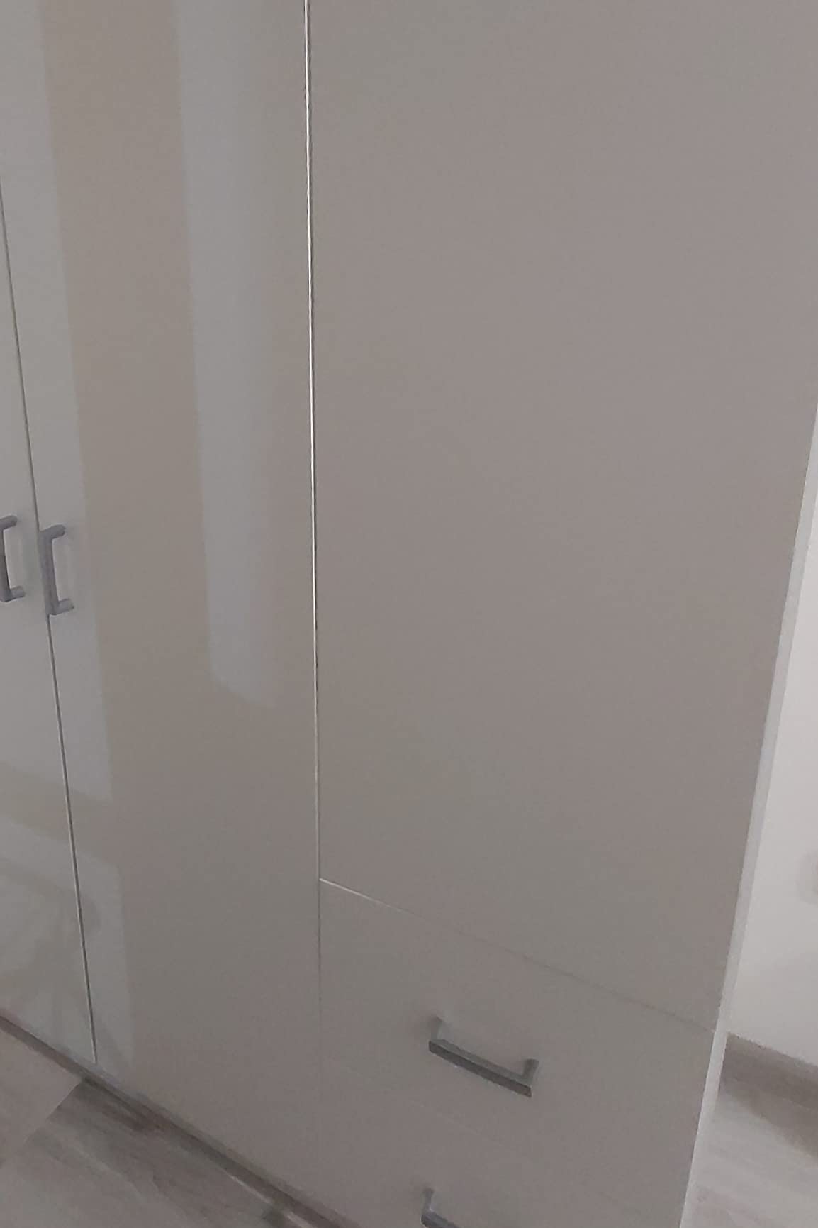 COMPOSAD Facile armadio 3 ante 2 cassetti bianco 184 cm