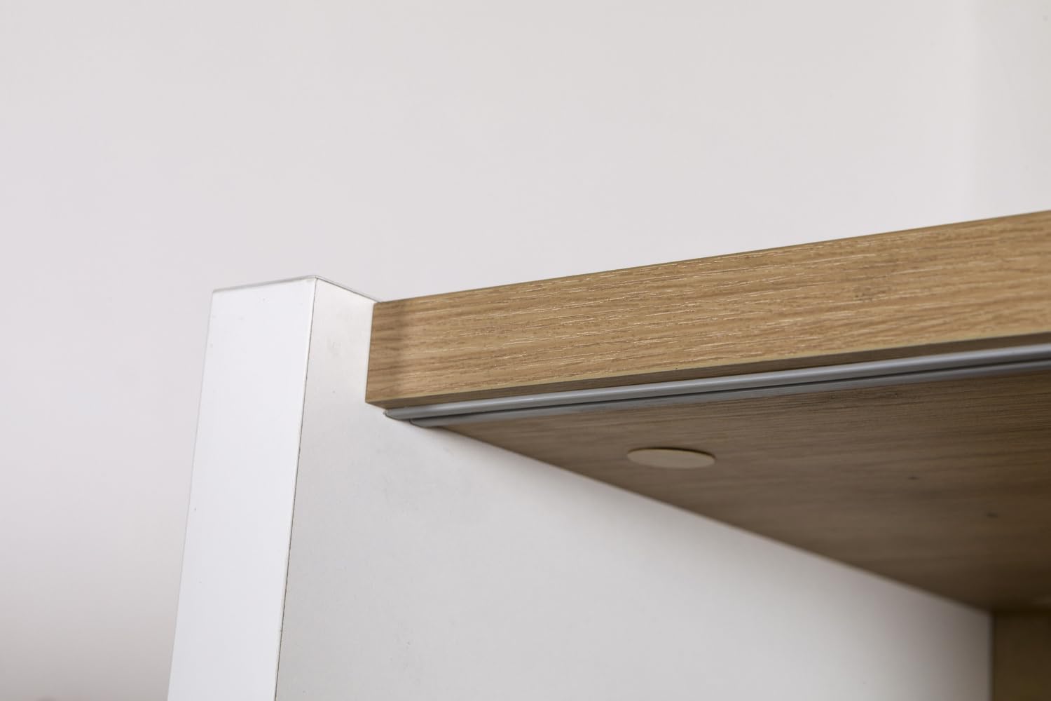 Composad Abile libreria 2 ante scorrevoli bianco rovere mielato