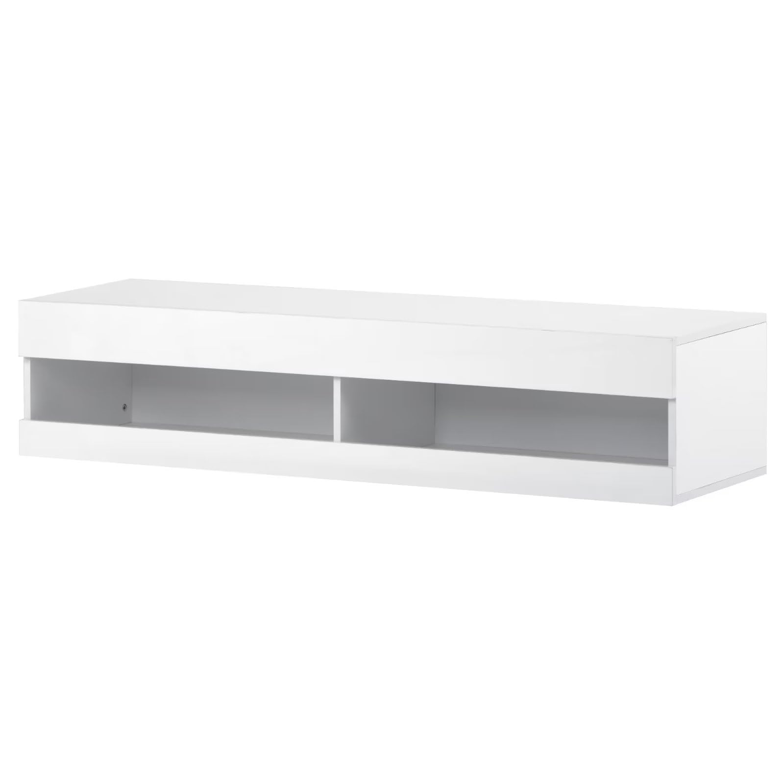 Dolamaní mobile TV bianco 140 cm sospeso