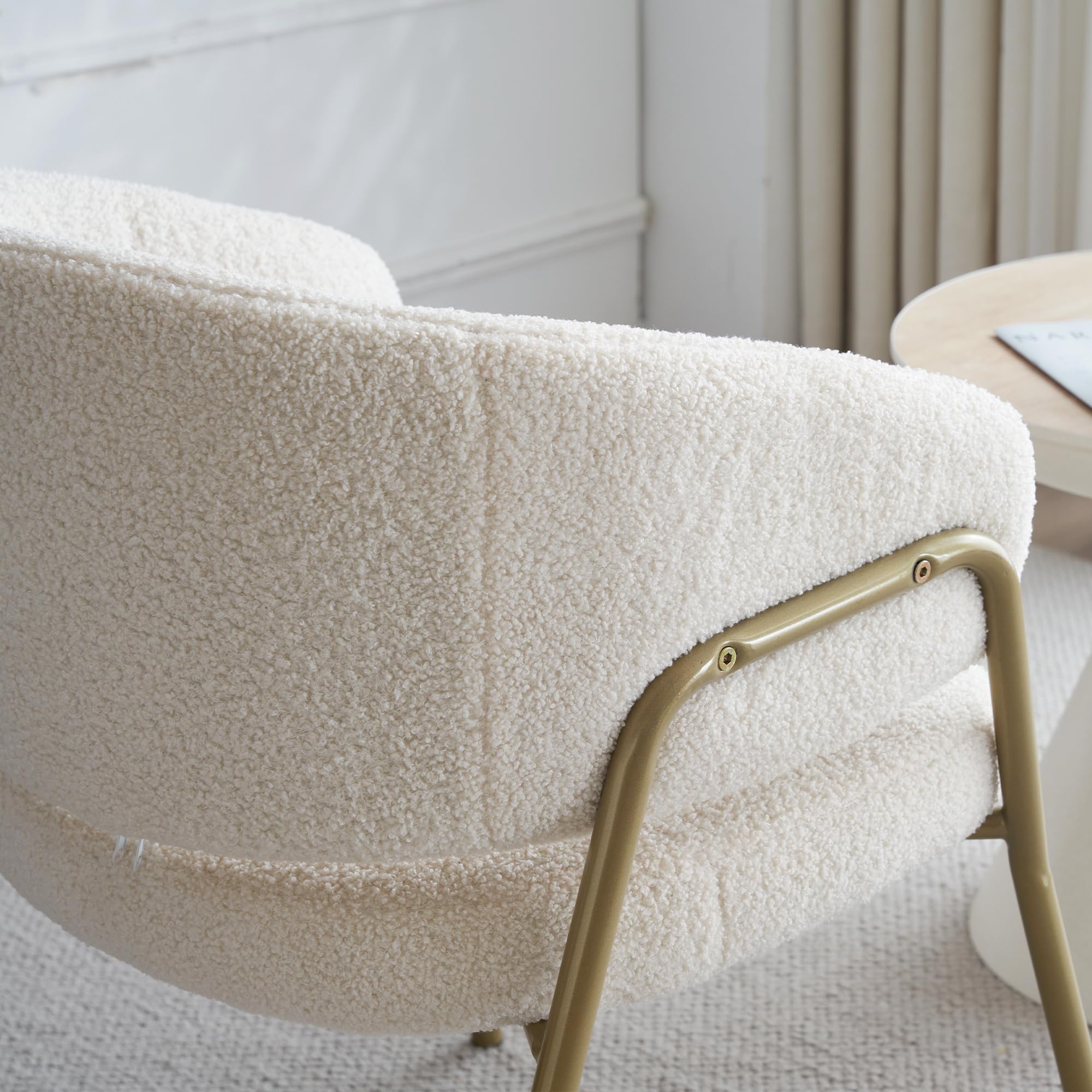 Dolamaní poltrone velluto beige set 4 gambe oro
