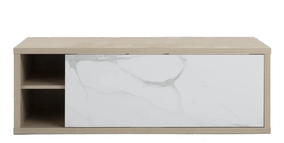 Composad Ladama mobile sottolavabo senza lavabo rovere marmo 123 cm