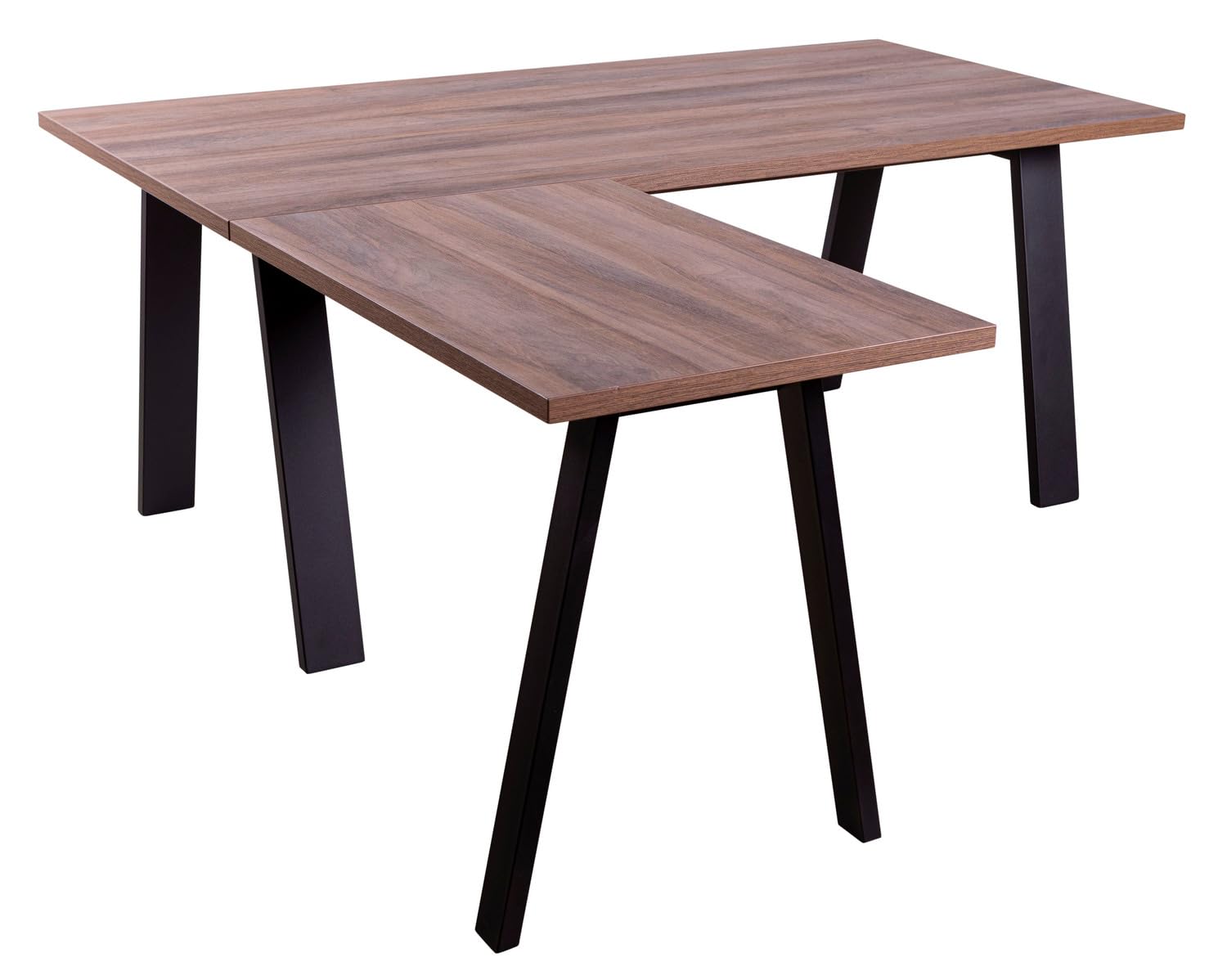 Composad Davinci Scrivania Angolare a L Noce Brera 139 cm