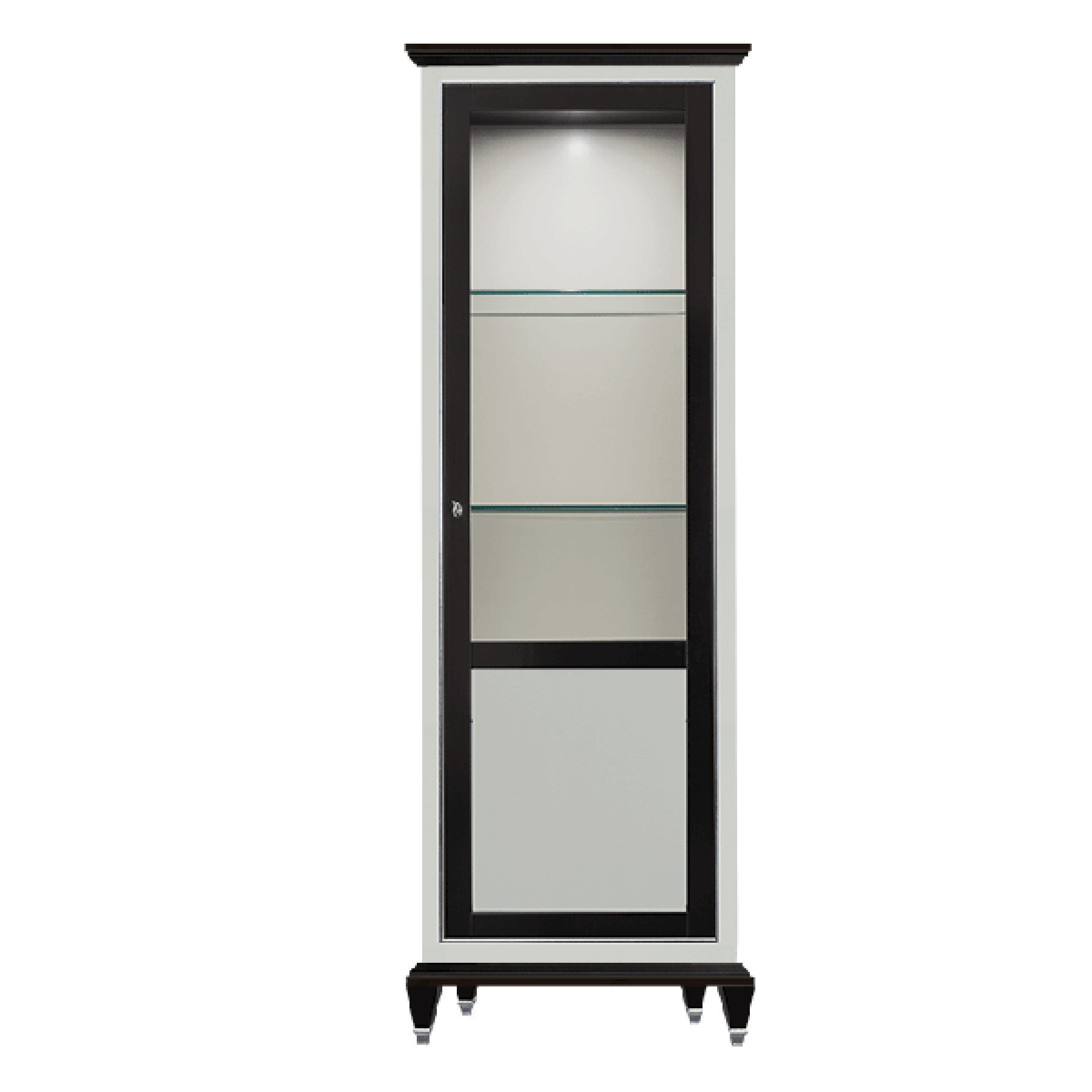 Decora P0220 vetrina 1 porta in vetro