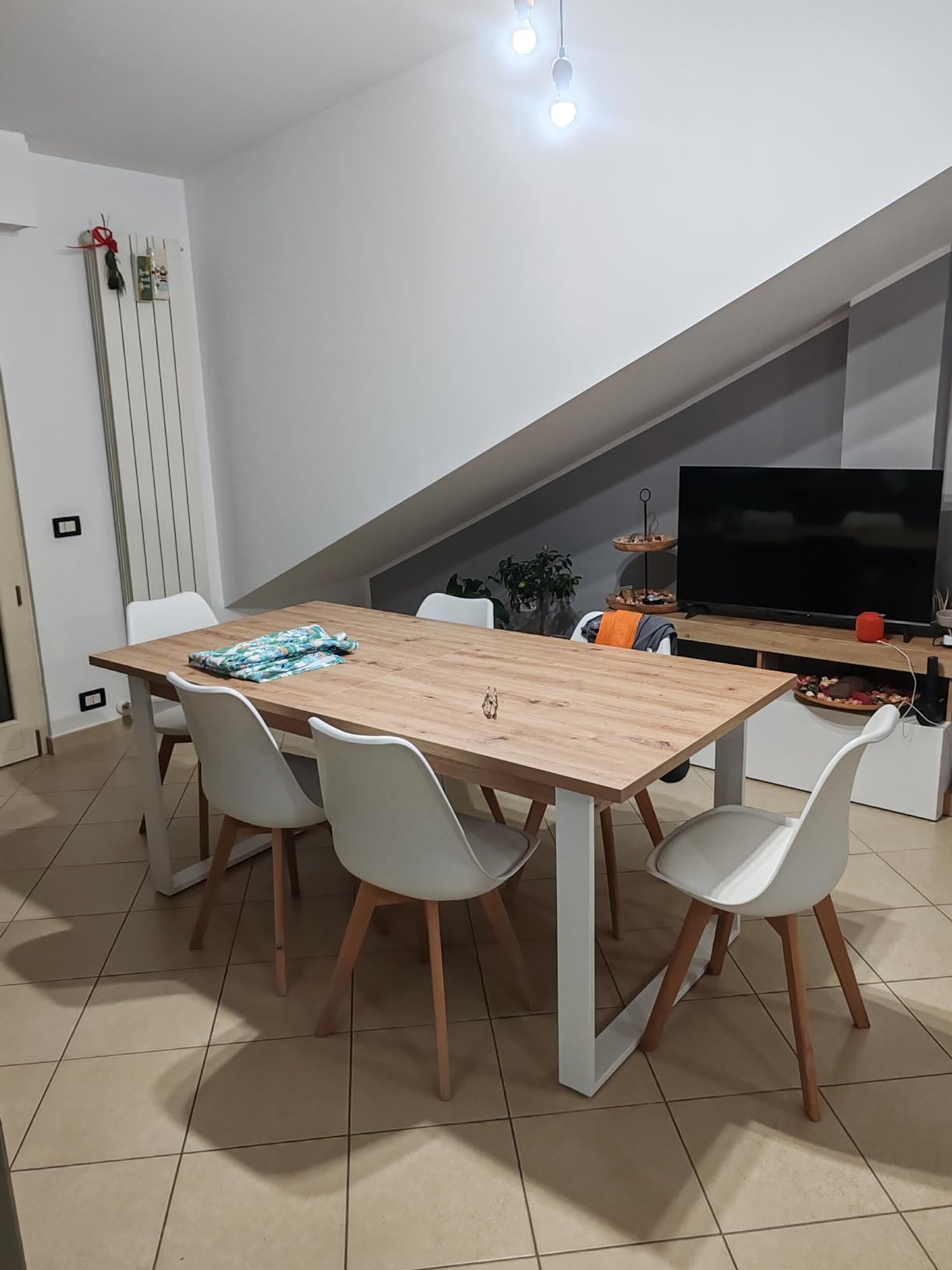Composad Mundi tavolo allungabile 180/240 rovere 8 posti